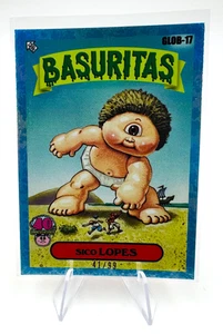 Sico LOPES GLOB-17 Blue 41/99 Global Takeover Garbage Pail Kids Worst of 40th An - Picture 1 of 9