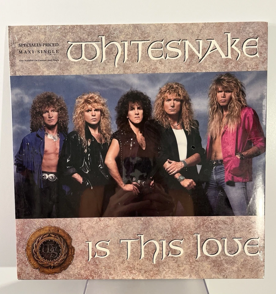 WHITESNAKE IS THIS LOVE? MAXI SINGLE SEALED  VINYL RECORD LP COVERDALE - Image 1 of 4