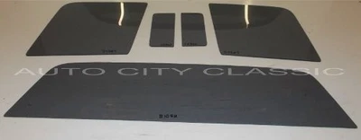 Ford Ranchero 1957 1958 vidrio ventilación puerta trasera juego personalizado gris humo Foto 1 de 4