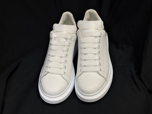 Alexander McQueen sovrasuola in oro bianco 18992850