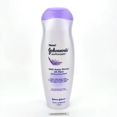 Jabón corporal Johnson’s Melt Away Stress LAVANDA MANZANILLA lavado suave 20,3 oz RETIRADO Foto 1 de 4