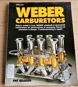 Weber Carburetors / Carb Manual Book. Pat Braden. 1988. IMPE DGAV DFT DCOE IDA3C - Imagen 1 de 9