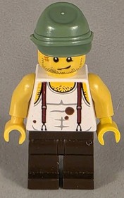 Lego Pharaoh's Quest Mac McCloud minifigure 7327 Scorpion Pyramid