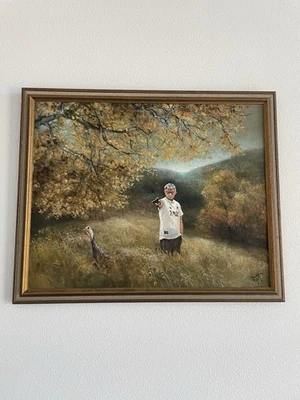 Dave Pollot "The Natural" Original - 27 X 33” Incluye Marco - 2024 Foto 1 de 4