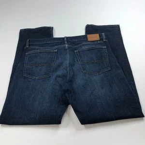 Lucky Brand 221 Original Straight 34x32 (Fits 37W 32L) Mid Rise Denim Jeans - Picture 1 of 11