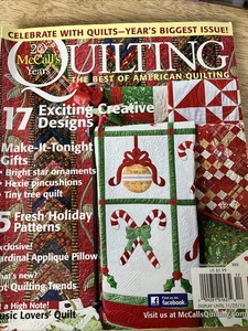 McCALL'S QUILTING Magazine 17 Exciting Projects November DECEMBER 2013 - Foto 1 di 5