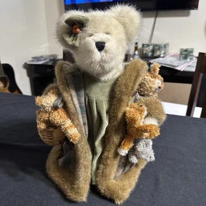 Boyds Bears Farn Woodbeary mit Ständer TJs Best Dressed Collection - Bild 1 von 13