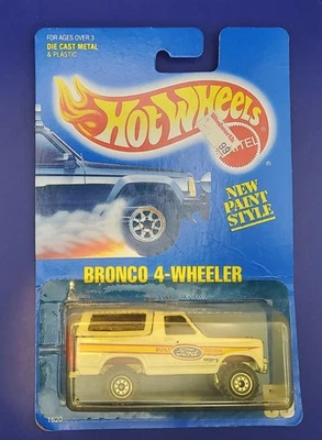 Hot Wheels Classic Blue Card Ford Bronco 4-Wheeler 1990 Collectors Series #56 - Image 1 of 4