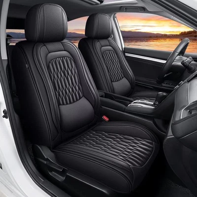 Car Seat Covers For Kia Forte 2010-2025 Faux Leather Waterproof (2/5 Seat) - Изображение 1 из 2