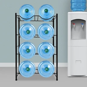 Soporte de almacenamiento para botellas de agua de 5 galones organizador para botellas de agua de 4 niveles - Imagen 1 de 18