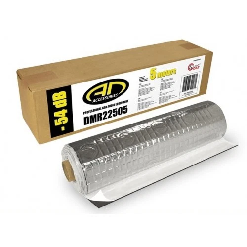 ADA DMR 22505 Dämmmaterial Dämmung Alubutyl 2,2mm Selbstklebend Alu ADADMR 2,5m² - Bild 1 von 1