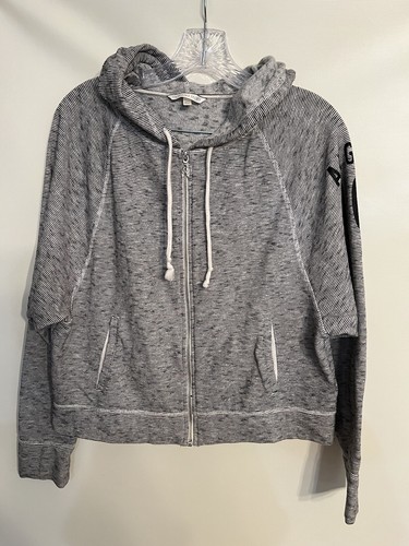 UNDERCOVER Felpa con cappuccio Victoria's Secret grigia nera angelo 10 zip davanti M