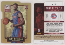 2013-14 Panini Elite Status Gold /24 Tony Mitchell #215 Rookie RC