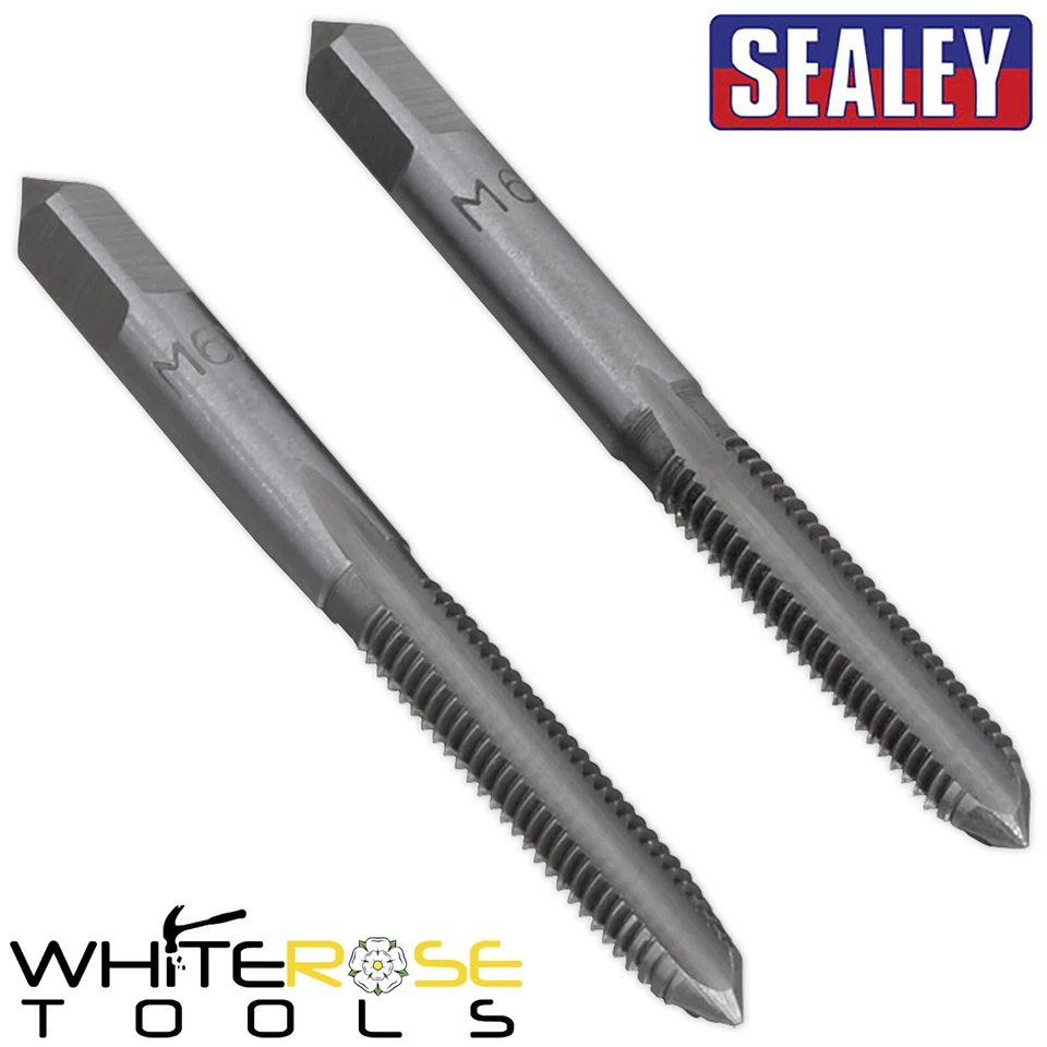 Conjunto de torneiras Sealey 2 peças (cone e plugue) M6 x 1mm - Imagem 1 de 1