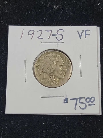 1927 S Buffalo Nickel 5c Cover