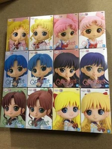 Sailor Moon Figure Q posket Eternal Student ver. A & B Color ALL 12 Variations - Picture 1 of 6