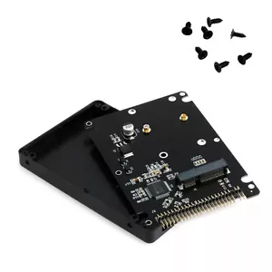 44PIN MSATA To 2.5 Inch IDE SSD MSATA To PATA Adapter Converter Card with Case - Picture 1 of 6
