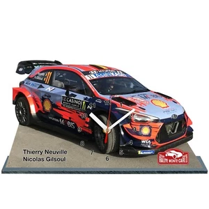 Thierry Neuville, Rallye Monte Carlo 2020,Hyundai i20 WRC, en horloge miniature - Picture 1 of 1