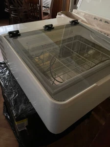 Eisvitrine Eistheke NordCap Auftisch-Vitrine MINI CREAM 3V LED für 3 x 5 l- Eiss - Bild 1 von 5
