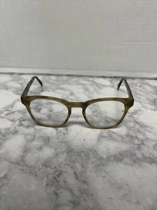 Warby Parker Eyeglasses FELIX M210 Brown Tortoise Horn Rim 49-19-145.FRAMES ONLY - Picture 1 of 11
