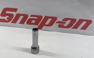Snap-on Tools 3/8" Drive SAE 5/16" Deep 6 Point Chrome Socket SFS101 - Picture 1 of 5