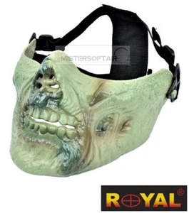 Maschera Tattica Royal Plus Half Zombie Rotten (wo-ma67js) - Foto 1 di 1