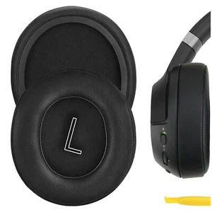Geekria Protein Leather Ear Pads for Razer Kaira Pro, Kaira X Headphones (Black) - Picture 1 of 6