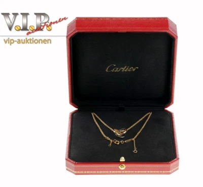 COLLAR CARTIER COLLIER CADENA++COLGANTE TRINITY COLLAR ORO TRICOLOR 18K/750 Foto 1 de 4