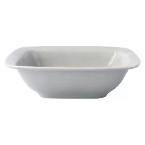 Juliska Puro Mist Grey Rounded Square Serving Bowl Size Large - Picture 1 of 1