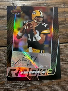 2005 Bowman's Best Aaron Rodgers Rookie AUTO RC /199 Green Bay Packers Rare - Picture 1 of 2