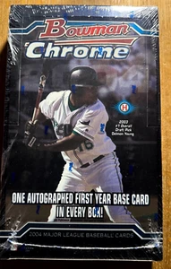 2004 Bowman Chrome Baseball Sealed Hobby Box...Molina RC?...King Felix Auto RC? - Picture 1 of 4