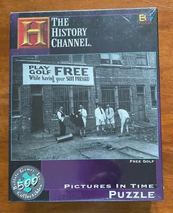 513 PIECE PUZZLE FREE GOLF THE HISTORY CHANNEL by BUFFALO GAMES ~NEW~    #1060 - Picture 1 of 2