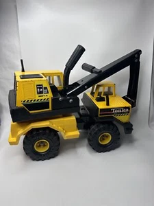 Vintage Tonka Mighty Diesel Backhoe Excavator Construction Toy 3931-A LARGE TOY - Picture 1 of 11