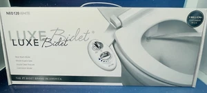 NEW Luxe Bidet White NEO 120 Knob Control Self Cleaning Rear Wash Mode Hygienic - Picture 1 of 7