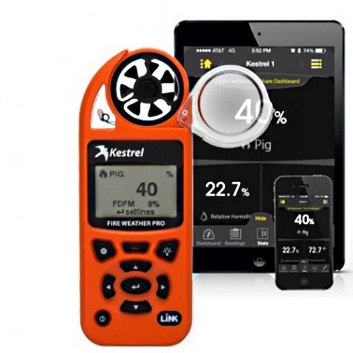 Kestrel 5500FW 0855FWLVORA Bluetooth LiNK Fire Weather Meter Pro | Dealer - Image 1 of 1