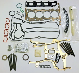 VAUXHALL A12XEL A12XER A14XEL  A14XER HEAD GASKET SET BOLTS  & TIMING CHAIN KIT - Picture 1 of 1