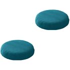 2 Pcs Outdoor Mat Chair For Vanity Desk Round Stool Cover Sofa