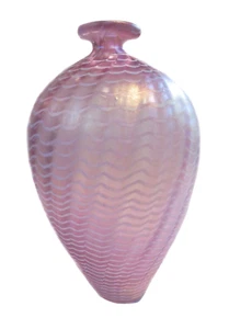 KOSTA BODA Minos GLASS Vase SIGNED B. Vallien SWEDEN - Picture 1 of 8