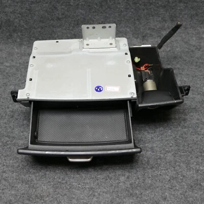 2009-11 Kia Borrego Dash Storage Drawer Ashtray Delete w/ Power Port Black 72353 - Image 1 of 4