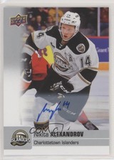 2019-20 Upper Deck CHL Auto Nikita Alexandrov #34 Auto