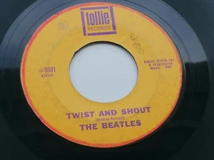 THE BEATLES ORIG 1964 USA 45 TWIST AND SHOUT TOLLIE T-9001 - Picture 1 of 4