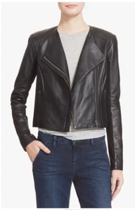 $795 VEDA DALI LEATHER JACKET SIZE S SMALL - Picture 1 of 8