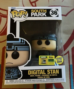 FUNKO POP! SOUTH PARK DIGITAL STAN #36 SDCC 2022 OFFICIAL STICKER EXCLUSIVE RARE - Picture 1 of 7
