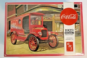 AMT Coca-Cola 1923 Ford Model T Delivery 1:25 Plastic Model Kit * New * Sealed - Picture 1 of 4