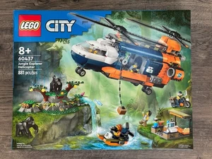 LEGO City Jungle Explorer Helicopter at Base Camp (60437) | Brand New - Picture 1 of 12