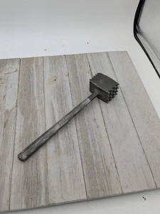 Aluminum #5 Meat Tenderizer Double Textured Sides 8" Taiwan - Picture 1 of 6