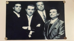 Goodfellas Film print on canvas Robert De Niro, Joe Pesci, Ray Liotta Very Rare! - Picture 1 of 17