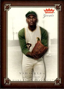 2004 Fleer Greats of the Game #23 Vida Blue - Picture 1 of 2
