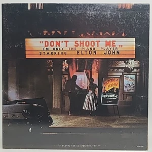 Elton John - Don't Shoot Me I'm Only the Piano Player 1973 First Press Vinyl LP - Picture 1 of 6