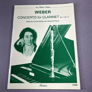 Weber ~ Concerto For Clarinet No. 1 Op. 73 ~ Pamela Weston - Picture 1 of 7